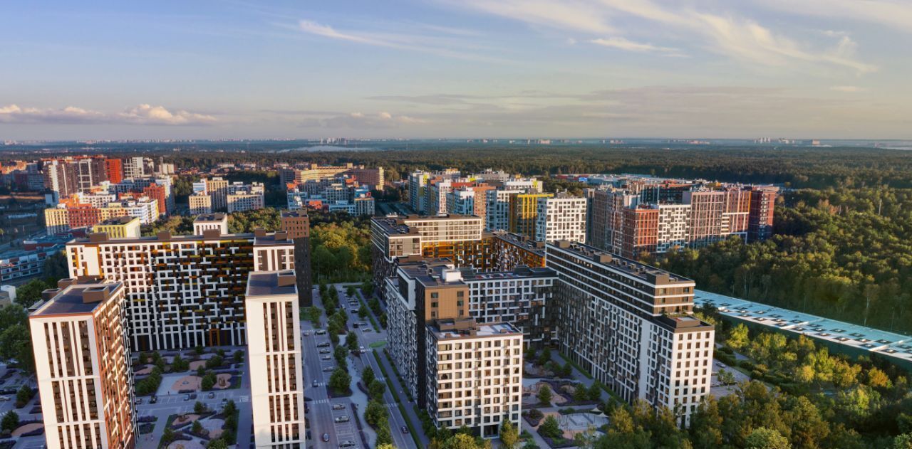 квартира городской округ Красногорск п Отрадное Митино, Левел Лесной жилой комплекс фото 6