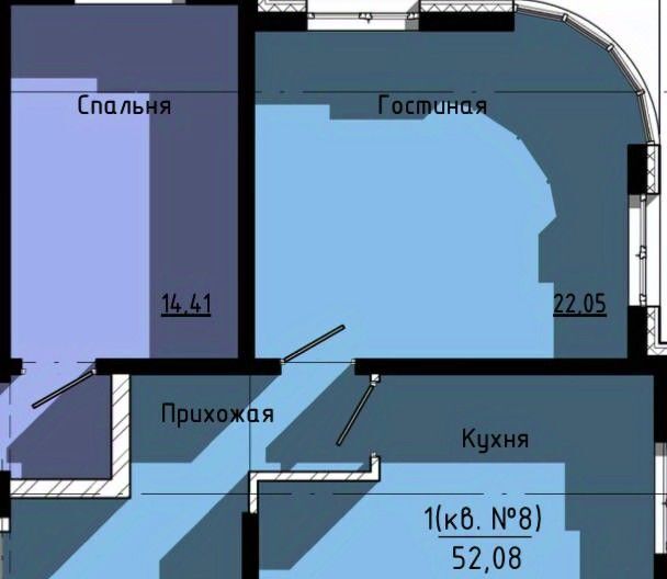 квартира г Грозный р-н Заводской пр-кт им В.В.Путина 4 Шейх-Мансуровский район фото 1