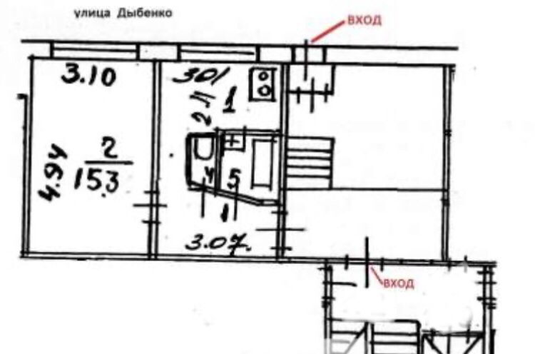 квартира г Санкт-Петербург метро Улица Дыбенко ул Дыбенко 36к/1 округ Оккервиль фото 7