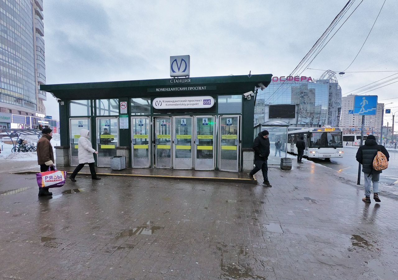 квартира г Санкт-Петербург метро Комендантский Проспект пр-кт Королёва 68 ЖК «На Королева» округ Коломяги фото 25