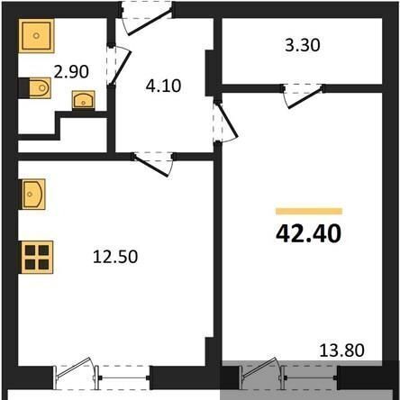 квартира г Воронеж р-н Железнодорожный ул Остужева 52/5 фото 1