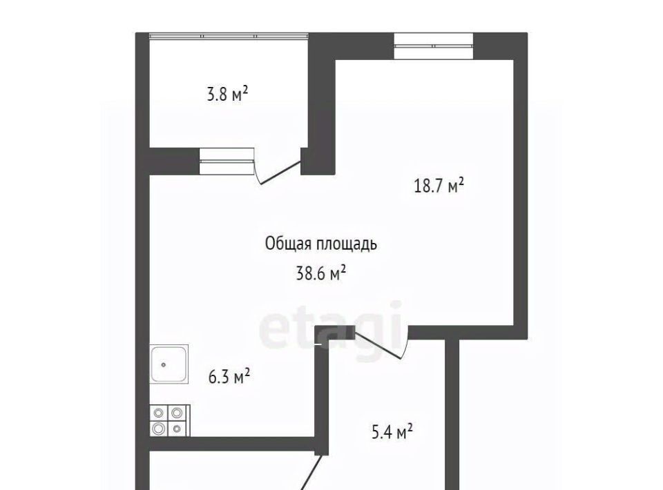 квартира г Новосибирск ул Сибиряков-Гвардейцев 56к/4 Площадь Маркса фото 18