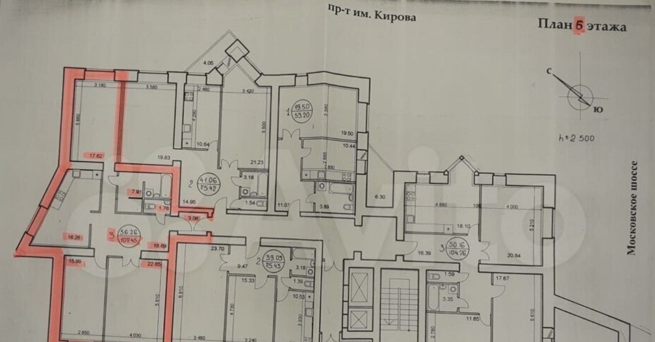 квартира г Самара р-н Промышленный Безымянка пр-кт Кирова 314 фото 1