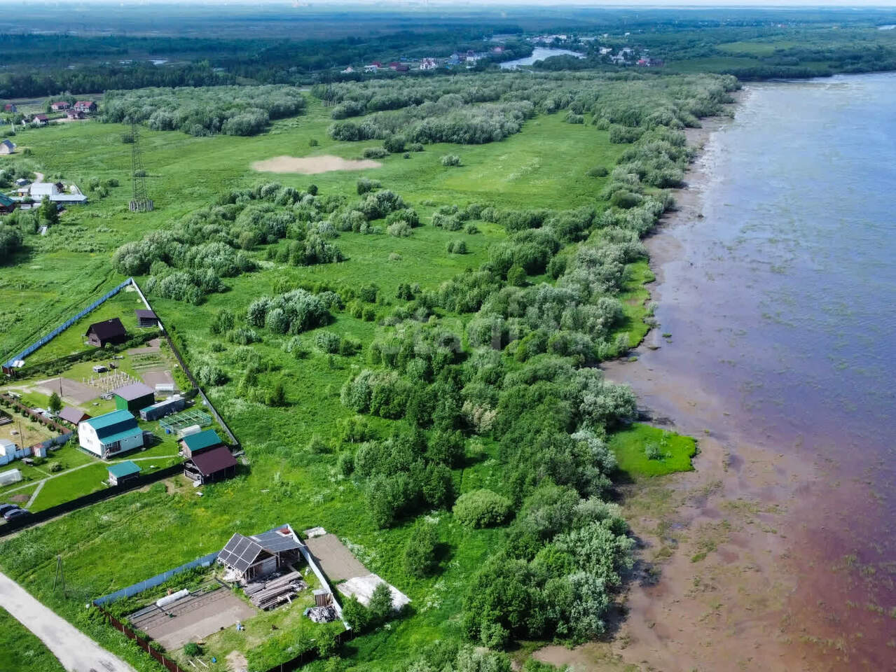 земля р-н Приморский д Личка Двинская фото 2