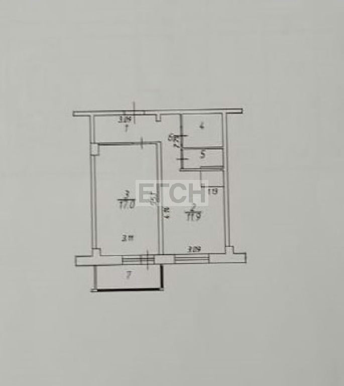 квартира г Красногорск б-р Космонавтов 1 Красногорская МЦД-2 фото 13