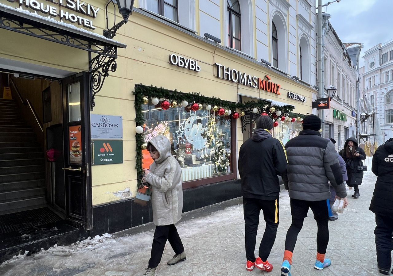 торговое помещение г Москва метро Лубянка Бауманка ул Мясницкая 14/2с 1 фото 1