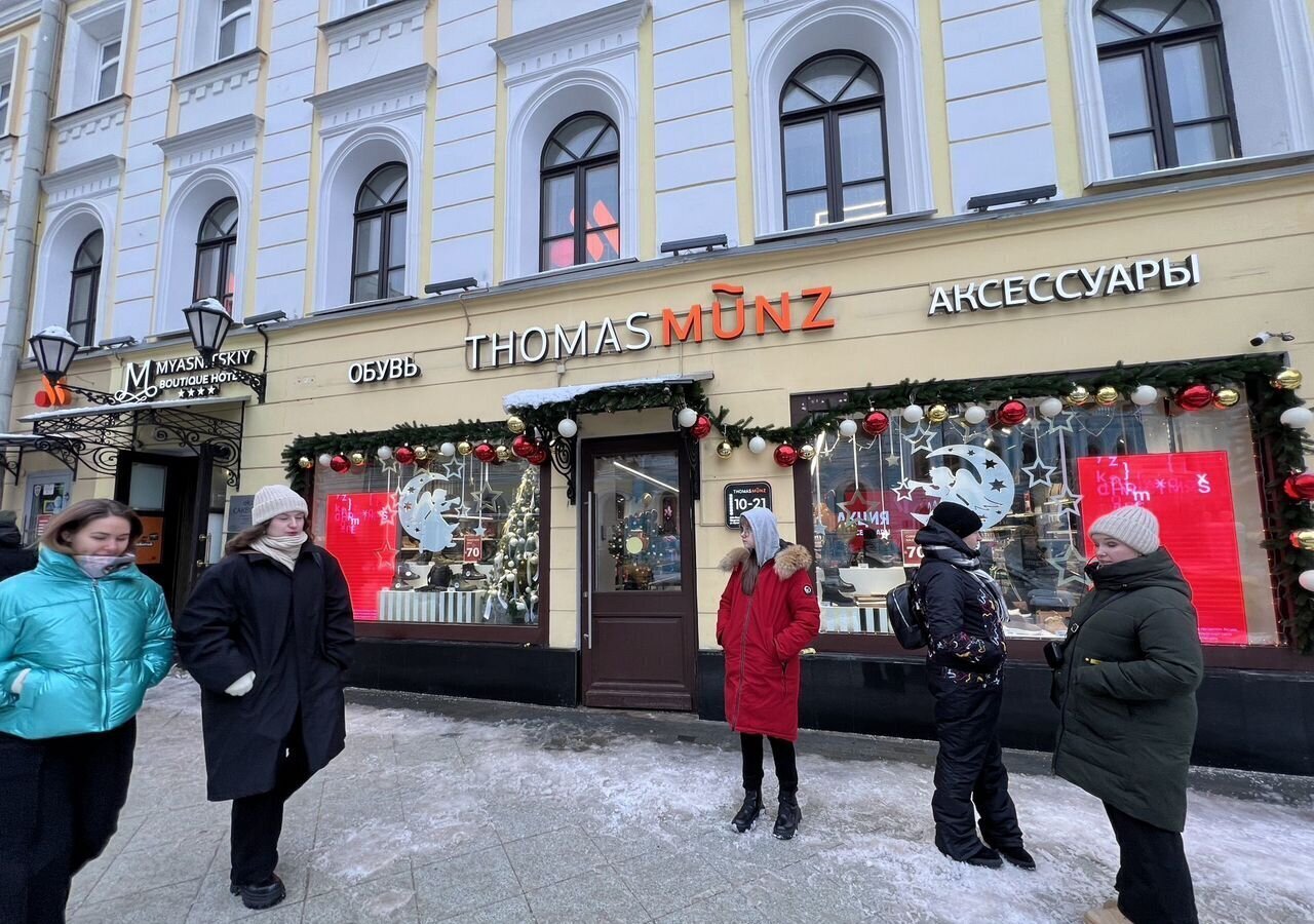 торговое помещение г Москва метро Лубянка Бауманка ул Мясницкая 14/2с 1 фото 2