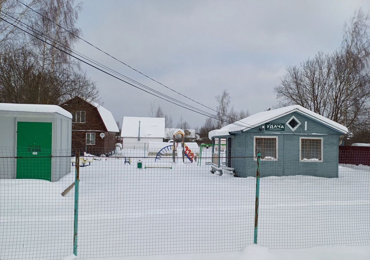 земля городской округ Клин г Высоковск 79 км, г. о. Клин, садовое товарищество Удача, Ленинградское шоссе фото 4