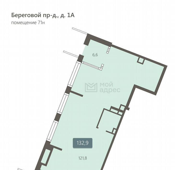 свободного назначения г Москва ЗАО пр-д Береговой 1а муниципальный округ Филёвский Парк фото 2