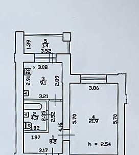 квартира г Череповец р-н Зашекснинский пр-кт Шекснинский 25а фото 1