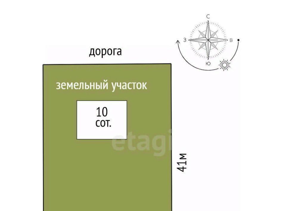 земля р-н Ленинский с Калиновка тер Насыр урочище Калиновское с/пос, № 14 массив фото 2