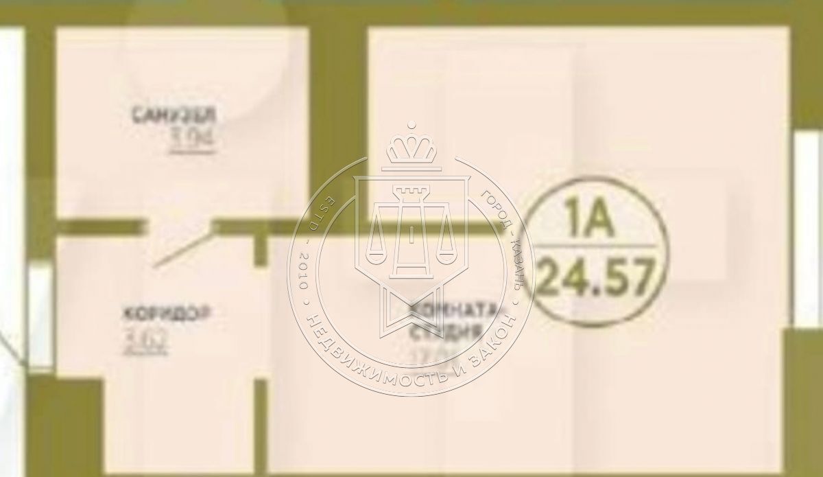 квартира г Казань р-н Советский Суконная слобода ул Гвардейская 34б фото 2