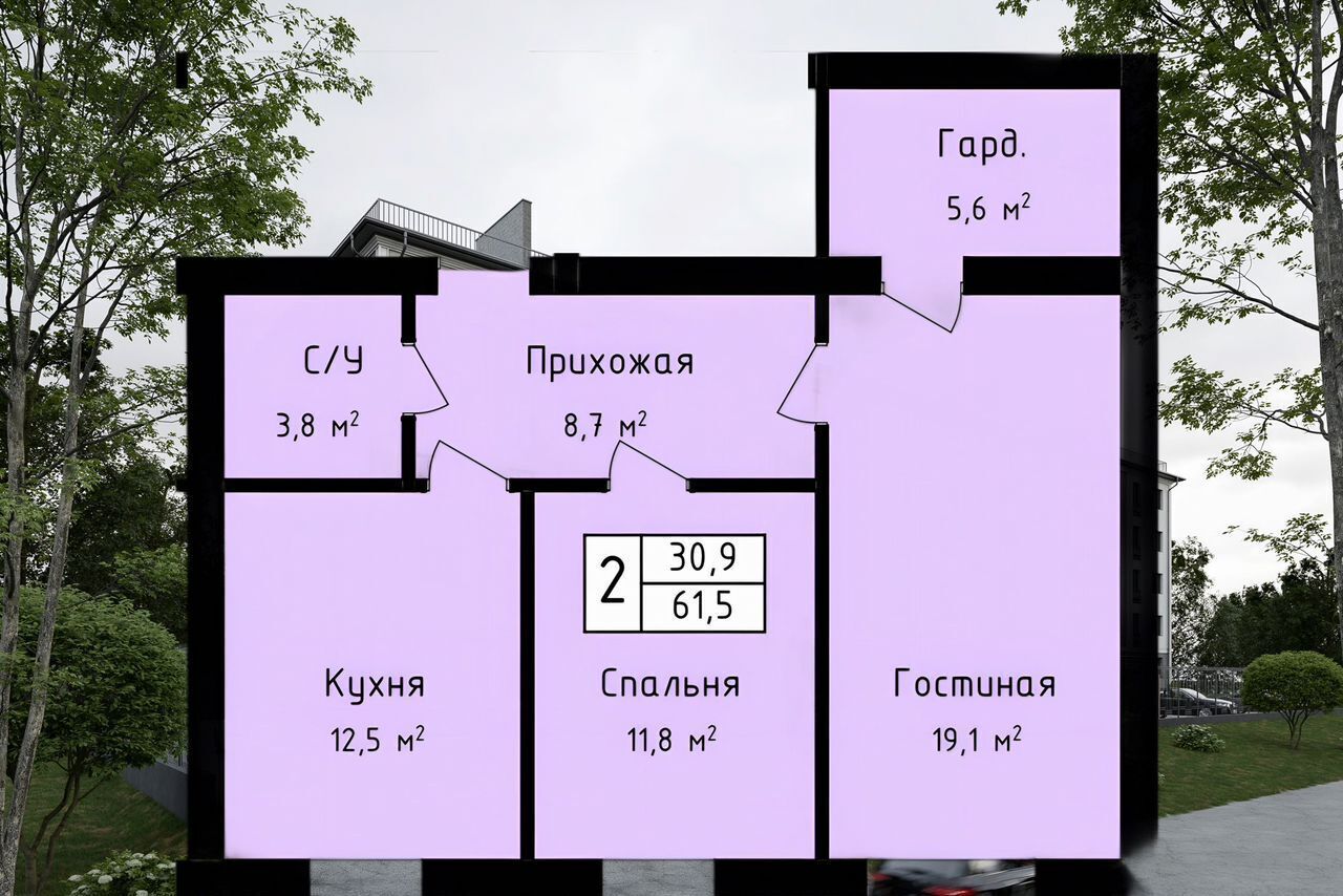 квартира р-н Чегемский с Шалушка ул Школьная 1 Кенже фото 2