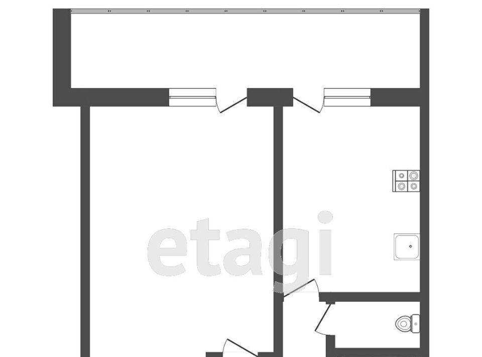 квартира г Тюмень р-н Центральный ул Холодильная 136к/1 фото 2