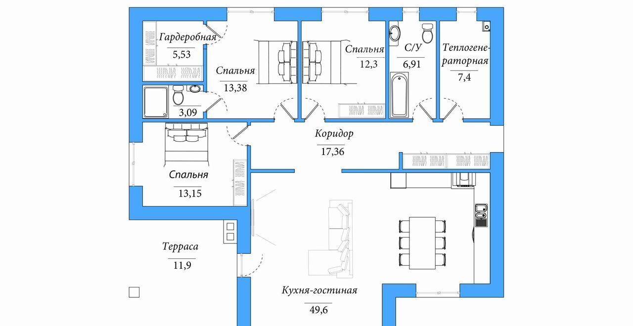 дом р-н Лаишевский с Столбище ул Кленовая Республика Татарстан Татарстан, Столбищенское сельское поселение фото 5