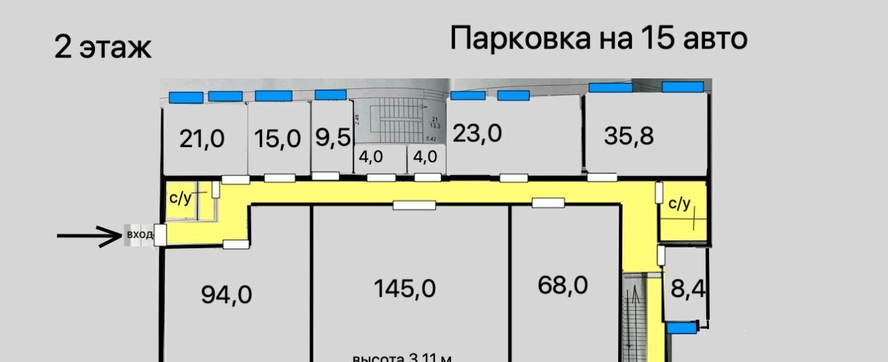 офис г Воронеж р-н Коминтерновский ул 9 Января фото 3