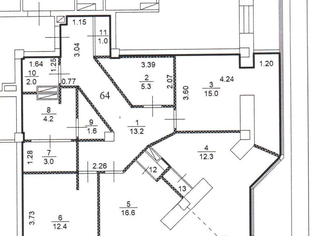 квартира г Омск р-н Кировский пр-кт Комарова 14к/1 Кировский АО фото 29