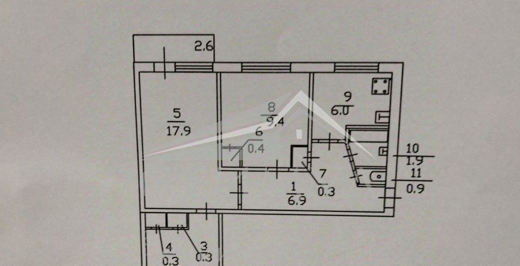 квартира г Саратов р-н Кировский ул им Разина С.Т. 75б фото 9