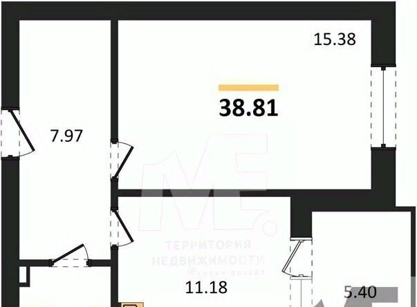 квартира р-н Гурьевский п Васильково ул Весенняя 5 фото 1