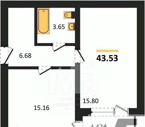 квартира г Калининград р-н Ленинградский ул Героя России Катериничева 9к/2 фото 1