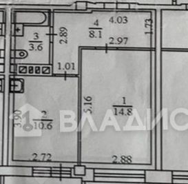 квартира г Пермь р-н Дзержинский ул Гатчинская 20 фото 23