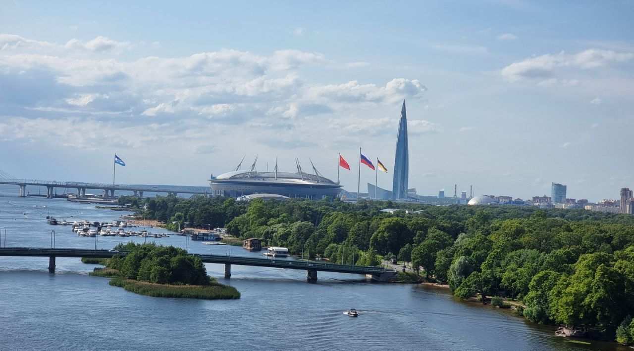 квартира г Санкт-Петербург метро Чкаловская ул Ждановская 45 ЖК «Леонтьевский мыс» округ Петровский, Петроградка фото 6