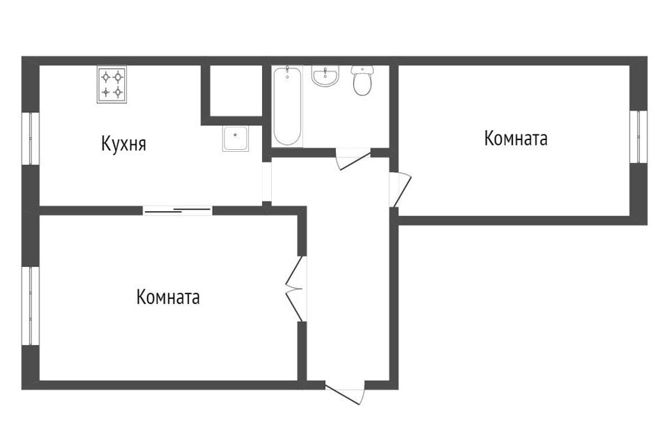 квартира г Ярославль р-н Красноперекопский ул Маланова 2 Ярославль городской округ фото 1