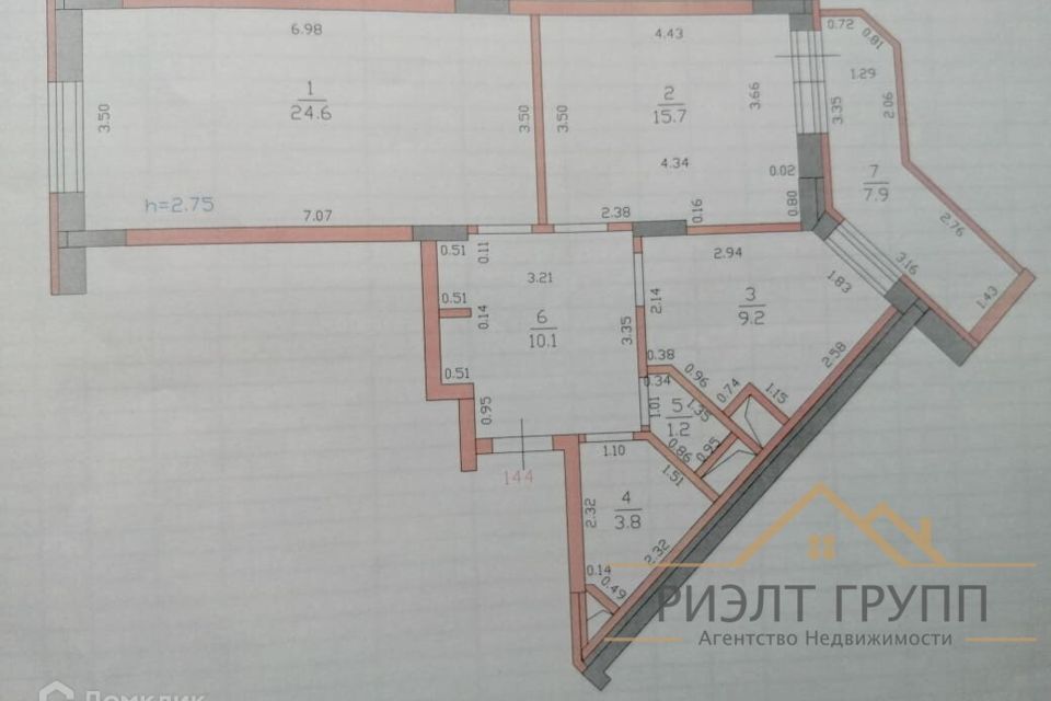 квартира г Казань р-н Ново-Савиновский ул Маршала Чуйкова 62 Казань городской округ фото 2