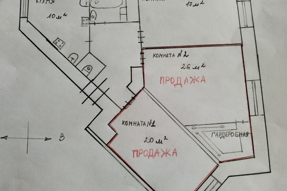 комната г Санкт-Петербург пр-кт Старо-Петергофский 41 Адмиралтейский район фото 1