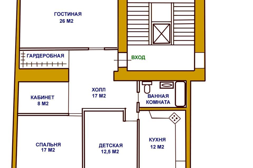 квартира г Москва ул Рогожский Вал 3 Центральный административный округ фото 6