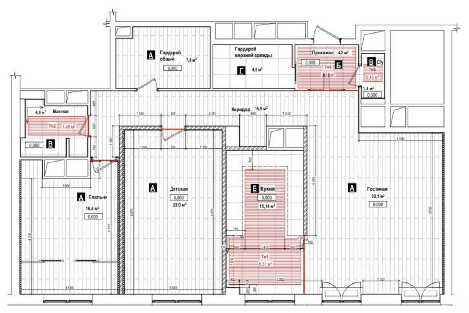 квартира г Москва пер Наставнический 3 МФК «Royal House on Yauza» Центральный административный округ фото 7