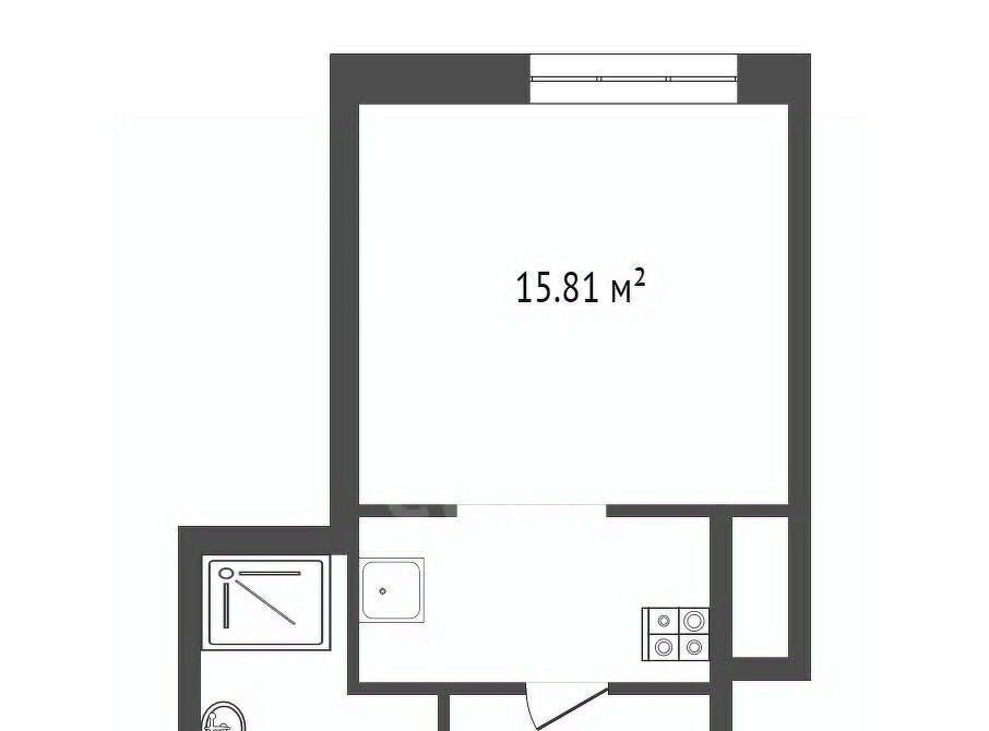 квартира г Тюмень р-н Калининский ул Фармана Салманова 17 фото 2