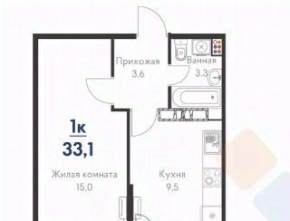 квартира г Краснодар р-н Карасунский ул Автолюбителей 1г ЖК «Парусная Регата» фото 23