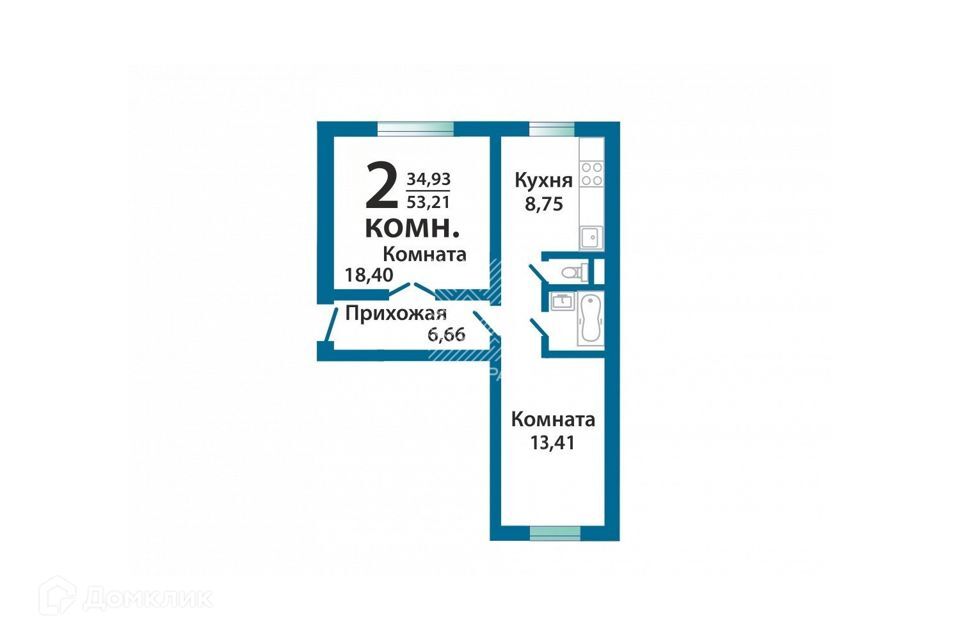 квартира г Челябинск р-н Калининский ул 250-летия Челябинска 13 городской округ Челябинск фото 5