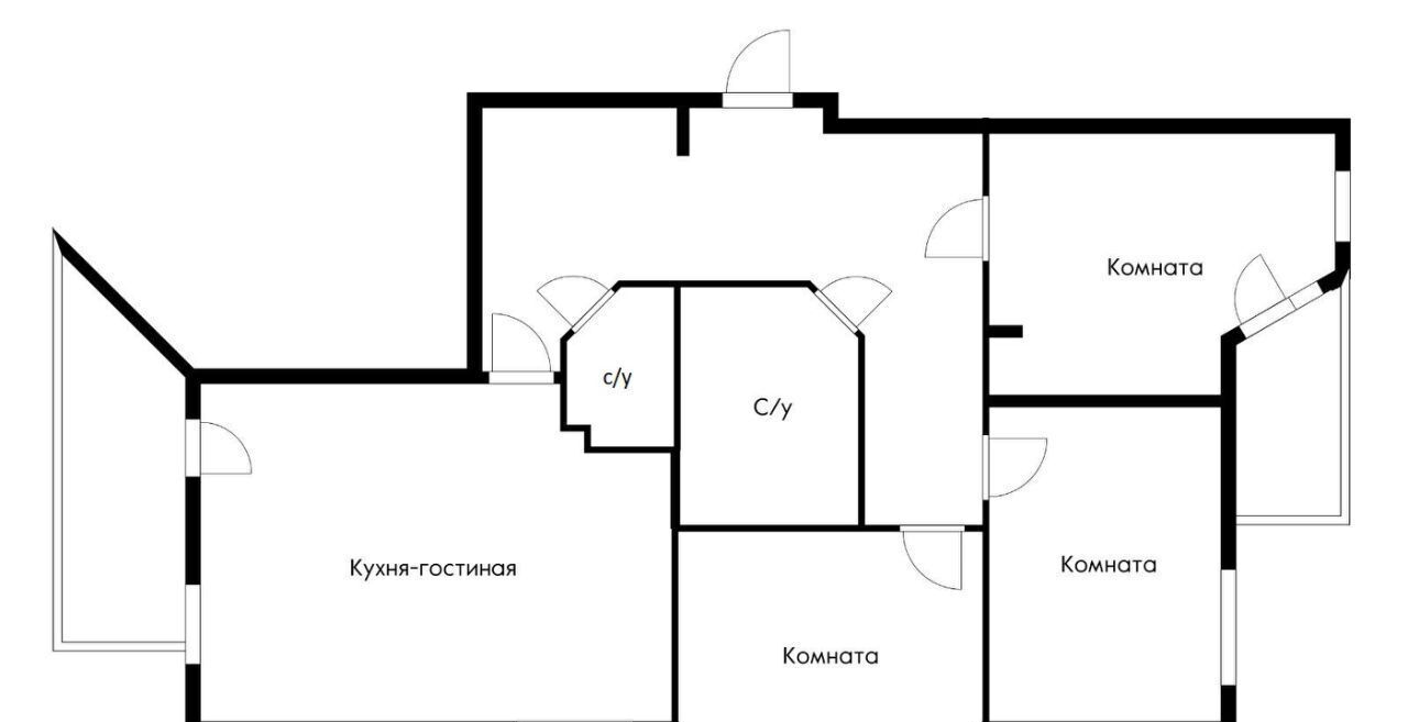 квартира г Краснодар р-н Западный ул Брянская 49 фото 3