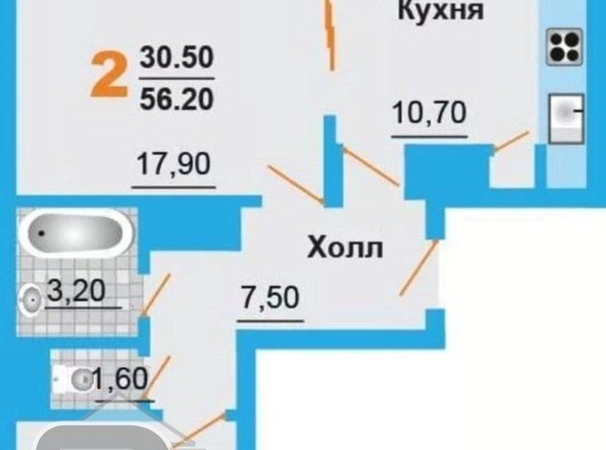 квартира г Домодедово Домодедово городской округ, Донская улица, 3 фото 1