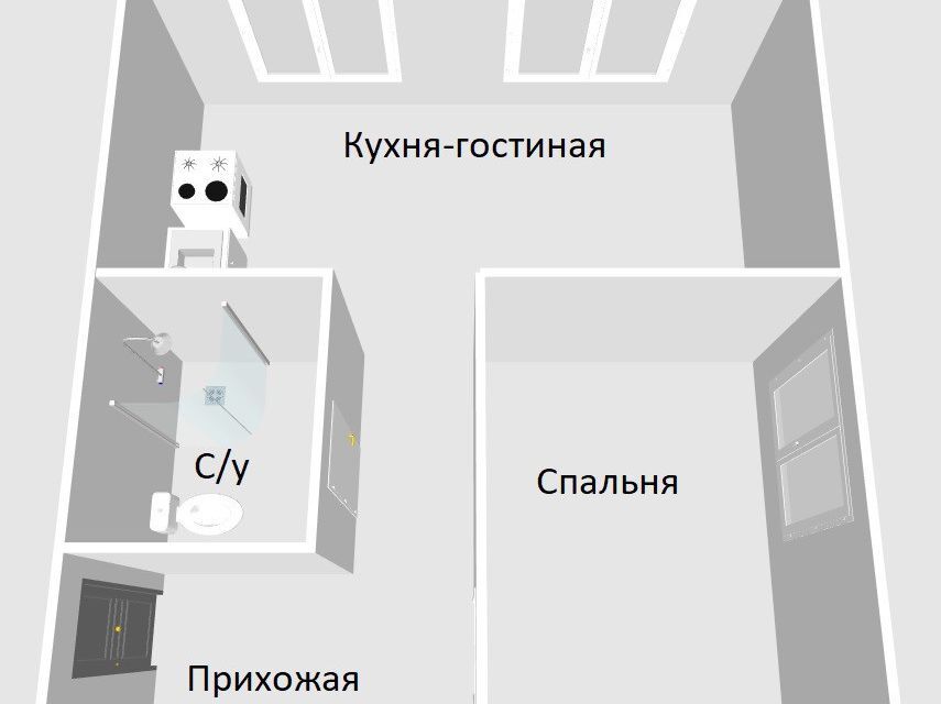 квартира г Архангельск р-н Северный округ ул Химиков 13 Архангельск городской округ фото 2