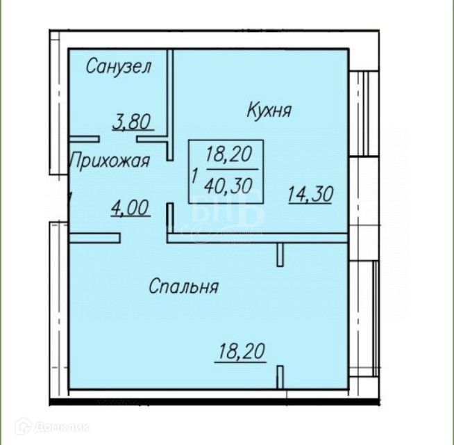 квартира г Оренбург р-н Ленинский Оренбург городской округ, 9 Января, 62 / площадь Ленина, 1 фото 3