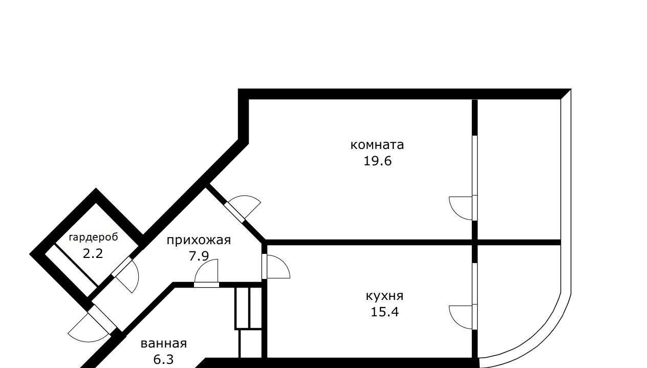 квартира г Краснодар р-н Западный б-р им. Клары Лучко 14к/1 ЖК «Юбилейный» фото 9