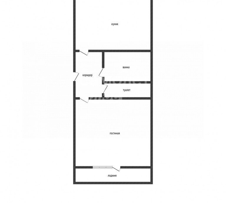 квартира р-н Тамбовский п Строитель Южный микрорайон 19к 3 фото 12