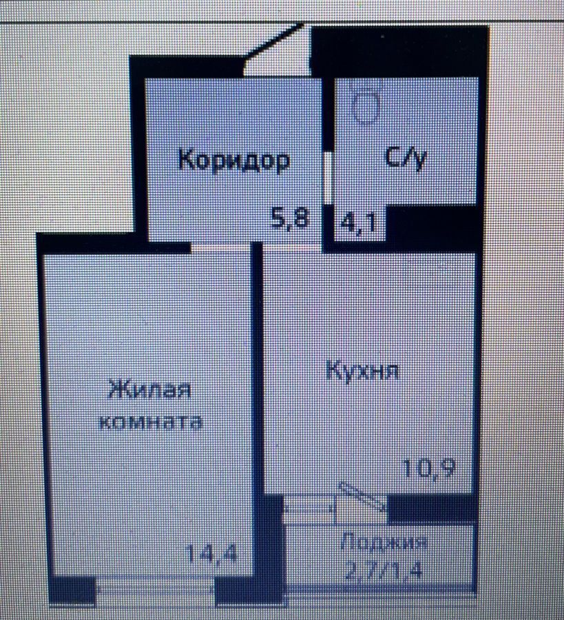 квартира г Красноярск р-н Железнодорожный ул Бограда 105 фото 18