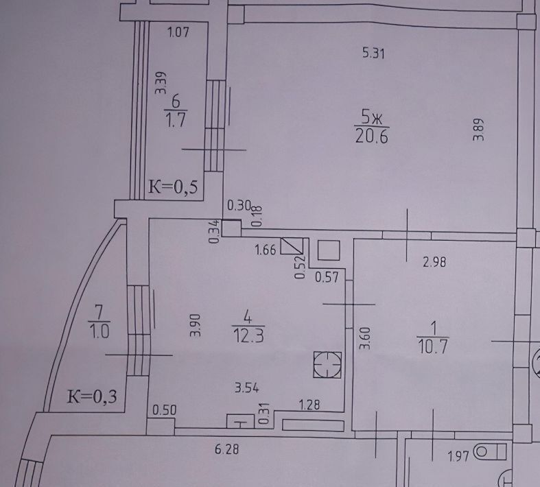 квартира г Калининград р-н Центральный ул Комсомольская 85 фото 23