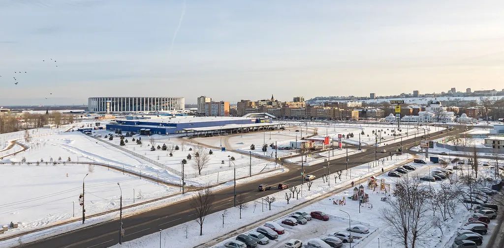 квартира г Нижний Новгород р-н Канавинский Стрелка Мещерское Озеро б-р Мещерский 3к/3 жилрайон фото 20