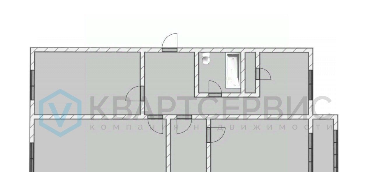 квартира г Омск р-н Центральный ул Краснознаменная 21в Центральный АО фото 2