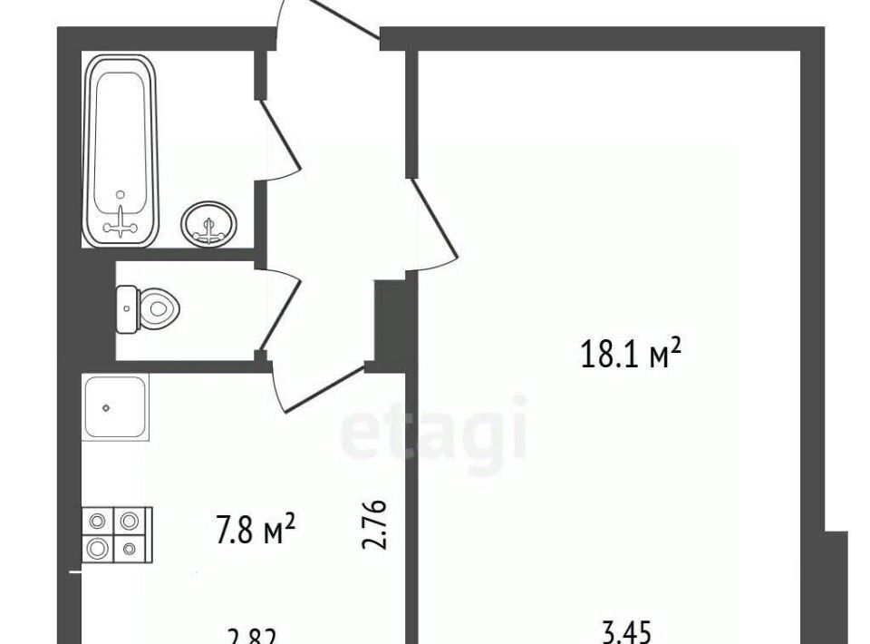 квартира г Муром ул Ленина 115 фото 13