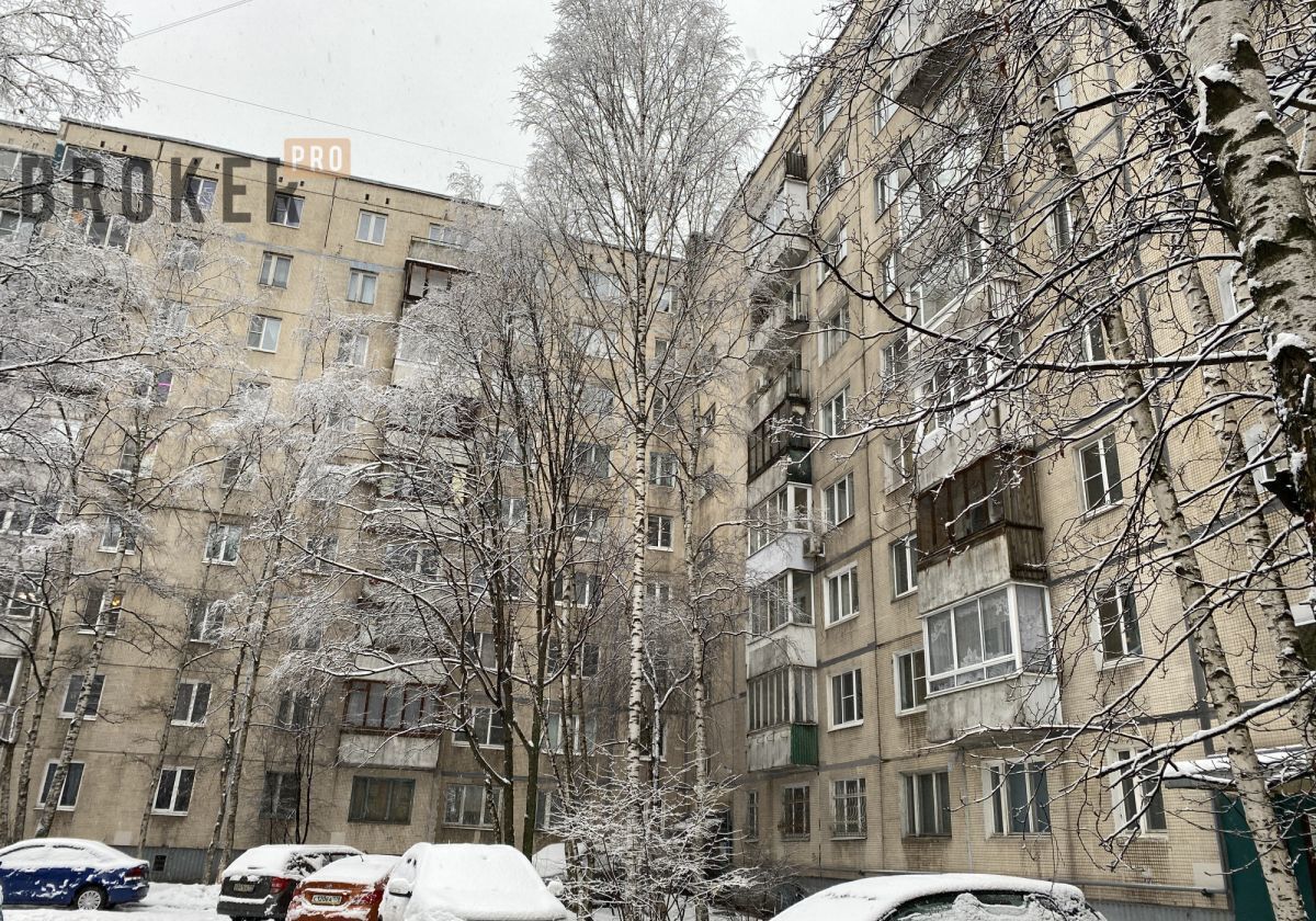 квартира г Санкт-Петербург метро Проспект Большевиков р-н Невский пр-кт Искровский 1/13ж фото 17