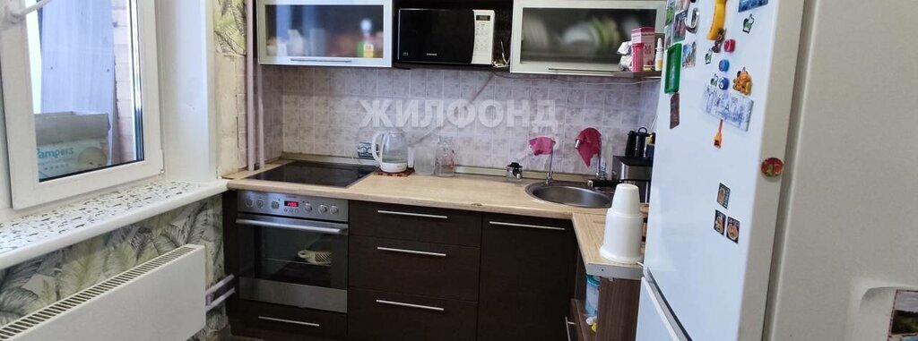 квартира г Новосибирск р-н Калининский Заельцовская ул Краузе 19/1 жилой район «Родники» Микрорайон №6 фото 3