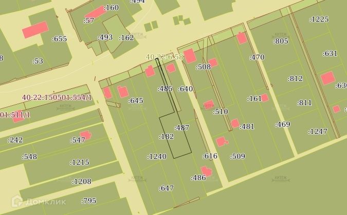 земля р-н Ферзиковский д Красный Городок ул Садовая 2 фото 5