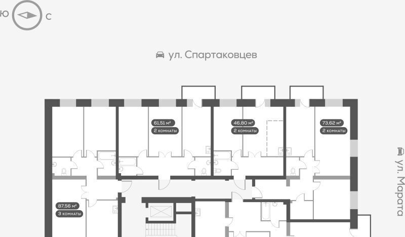 квартира г Красноярск р-н Октябрьский ул Ладо Кецховели 27 фото 2