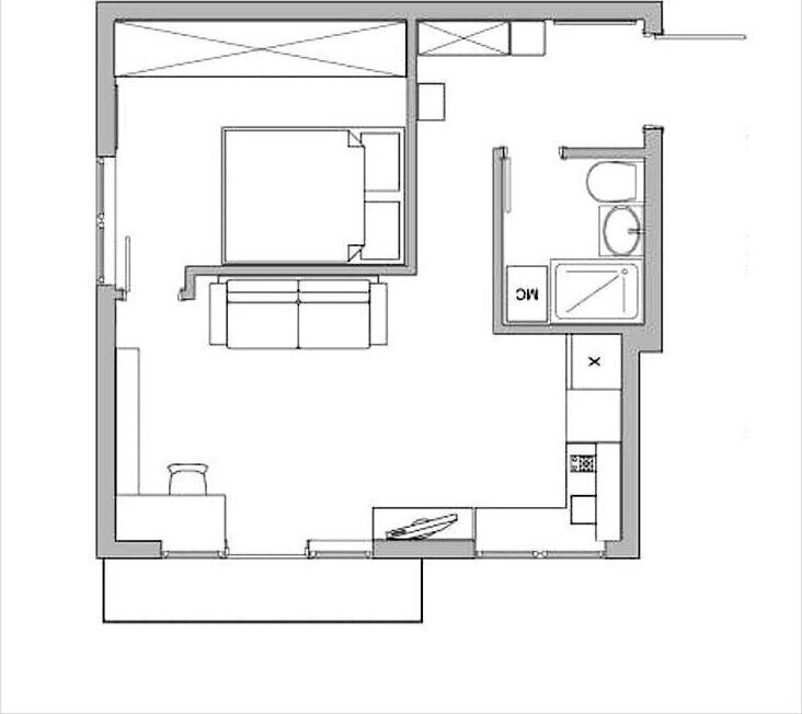 квартира г Красногорск Райцентр ул Комсомольская 5 Красногорская фото 25